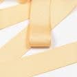 Тканини фурнітура для декора - Репсова стрічка Грогрен /GROGREN колір золото 31 мм