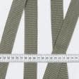 Ткани для декора - Тесьма / стропа ременная стандарт 30 мм цвет хаки