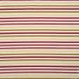 Ткани портьерные ткани - Декоративная ткань Жаклин полоса узкая оливка, желтый, бордо