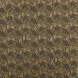 Тканини для перетяжки меблів - Декор-гобелен листя старе золото,коричневий