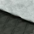 Тканини підкладкова тканина - Підкладка 190т термопаяна з синтепоном 100г/м  4см*4см зелено-болотна