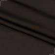 Ткани для платьев - Шелк искусственный темно-коричневый