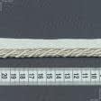 Ткани шнур декоративный - Шнур окантовочный Корди цвет крем 10 мм