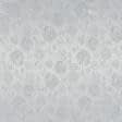 Тканини для декоративних подушок - Жакард новорічний Картинки люрекс колір срібло