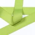 Тканини фурнітура для декора - Репсова стрічка Грогрен колір зелена трава 30 мм