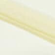 Ткани ненатуральные ткани - Тюль вуаль  с утяжелителем КРЕШ/ св. желтый