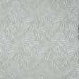 Тканини портьєрні тканини - Жакард листя Монстери бежевий
