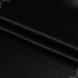 Ткани для банкетных и фуршетных юбок - Декоративный атлас Мега /MEGA с огнеупорной пропиткой черный сток