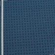 Ткани для декоративных подушек - Экокоттон треугольники т.голубая бирюза