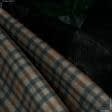 Ткани для платьев - Вельвет двухсторонний черный  принт