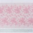 Ткани для белья - Кружево нежно-розовый 24см