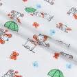 Ткани для сорочек и пижам - Ситец 67-ТКЧ Слоники