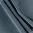 Тканини для перетяжки меблів - Велюр Міленіум колір сіро-блакитний