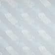 Ткани для тюли - Тюль жаккард Росес диагональ серо-голубой с утяжелителем