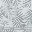 Тканини портьєрні тканини - Декоративна тканина нікосія папороть сірий