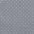 Тканини для скрапбукінга - Декоративна тканина Севілла горох сірий