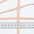 Тканини фурнітура для декора - Репсова стрічка ГРОГРЕН/GROGREN св.беж-рожевий 7 мм (20м)