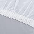 Ткани готовые изделия - Тюль Вуаль белый 300/260 см (38293)