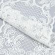 Тканини весільна тканина - Декоративне мереживо Лоліта молочний 16 см