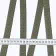 Ткани фурнитура и аксессуары для одежды - Тесьма / стропа ременная стандарт 20 мм цвет хаки
