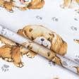Ткани для детского постельного белья - Бязь набивная голд НТ детская собачка