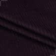 Тканини для верхнього одягу - Вельвет широкий баклажановий
