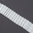 Ткани тесьма - Тесьма шторная Равномерная многокарманная матовая КС-1:2.5 80мм±0.5мм/100м