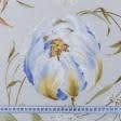 Ткани портьерные ткани - Декоративная ткань Наяда тюльпан цвет серо-голубой