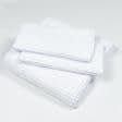 Тканини готові вироби - Комплект "ЛІЗА" білий, покривало і 2 наволочки (220/240 см)