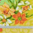 Ткани текстиль для кухни - Полотенце вафельное набивное 40х70 ласточки в цветах
