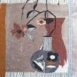 Тканини для суконь - Трикотаж Irvina купон натюрморт коричневий/чорний/сірий