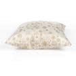Ткани для подушек - Чехол  на подушку новогодний жаккард Снежка золото 45х45см (152759)