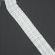 Ткани фурнитура для декоративных изделий - Тесьма шторная Карандашная матовая КС 1:1.5 120мм±0.5мм/50м