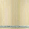 Ткани для чехлов на стулья - Декоративная ткань Рустикана полоса узкая цвет рапса