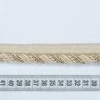 Тканини фурнітура для декора - Шнур окантовочний Імедженейшен бежевий d=10мм
