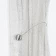 Ткани фурнитура для декоративных изделий - Магнитный подхват Круг серебро d-43мм, с тросиком 44 см