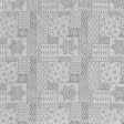 Ткани для декоративных подушек - Декоративная новогодняя ткань шивери серебро