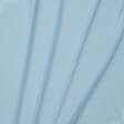 Ткани шелк - Шифон натуральный стрейч небесно-голубой