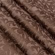 Ткани портьерные ткани - Ткань для скатертей Ингрид 2 цвет каштан