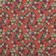 Тканини для дому - Скатертина новорічна Різдвянник червоний, зелений 180х130 см