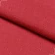 Ткани для брюк - Лен костюмный стиранный красный