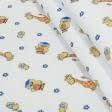 Ткани для сорочек и пижам - Ситец детский  тк жираф оранжевый