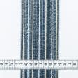 Ткани для дома - Тесьма Плейт полоска синий , бирюза, беж люрекс золото 77мм (25м)