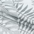 Тканини для декоративних подушок - Декоративна тканина нікосія папороть сірий