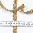 Ткани фурнитура и аксессуары для одежды - Тесьма окантовочная Каролина цвет золото 17 мм