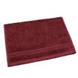 Ткани махровые полотенца - Полотенце (салфетка) махровое 30х45 бордовый