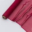Ткани для платков и бандан - Шифон натуральный темно-вишневый