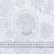Тканини для дому - Сет сервірувальний Новорічні картинки колір срібло 30х45 см  (161323)