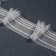 Тканини всі тканини - Тасьма шторна Куряча лапка прозора КС-1:2 50мм±0.5мм/50м