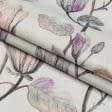 Тканини бавовна - Декоративна тканина Магнолія колір фрез